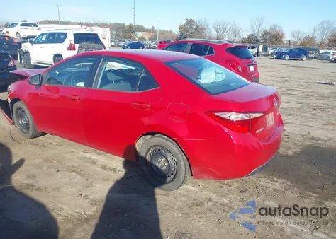 2017 Toyota Corolla Le z USA, uszkodzony, nr VIN 2T1BURHE0HC791097